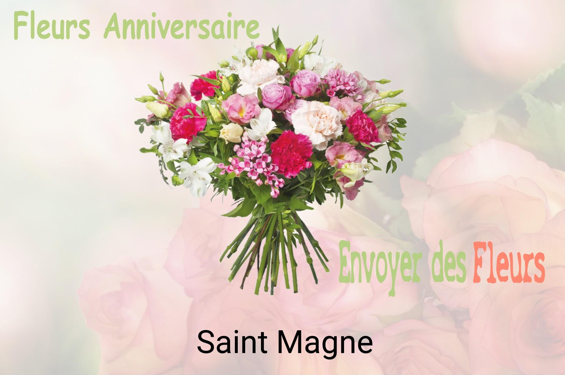 Bouquet de fleurs d’anniversaire livré à Saint-Magne
